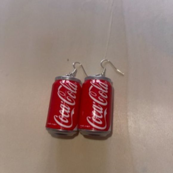 Coke Can Earrings - Picture 4 of 4
